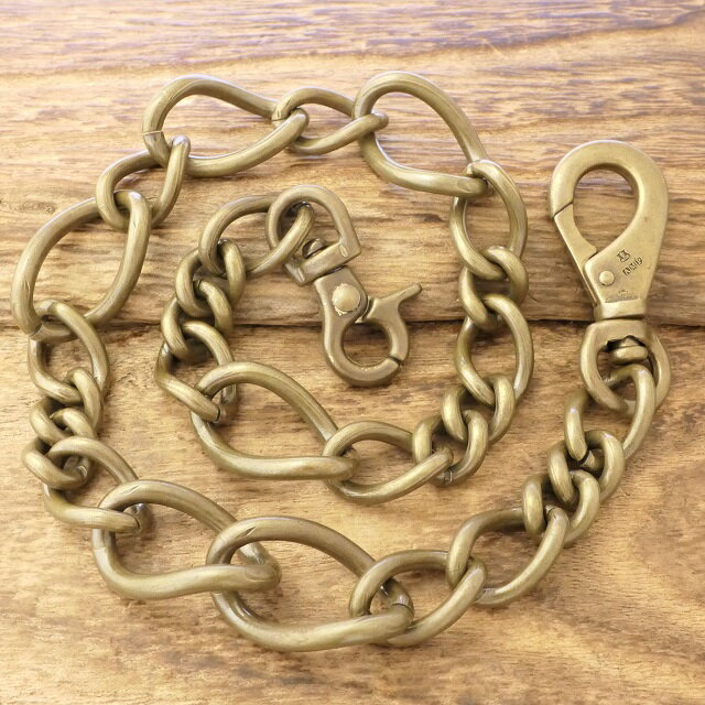 amp japan(アンプジャパン)MIX 喜平 ウォレットチェーンメンズ 喜平 真鍮 ブラスハンドメイド アクセサリーファッション ブランド おしゃれNMAJ...