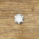 エムズコレクション(M's collection)キュービックジルコニア ピアスメンズ レディースシルバー 925 クロス スタッド シンプルシルバーアクセサリー 銀ハンドメイド ジュエリーM0242CZ【片耳】【1個売り】【ギフト包装】【送料無料】