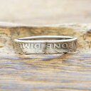 【別注】NORTH WORKS(ノースワークス) x GOTHIC TOKYO(ゴシックトウキョウ)コイン リング メンズ レディースシルバー 銀貨 指輪 ピン...