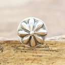 NORTH WORKS(ノースワークス)インディアンジュエリー ピアスメンズ レディースシルバー コンチョ 手作り ナバホハンドメイド ジュエリーファッション ブランド おしゃれP-021【1個売り】【片耳】【送料無料】