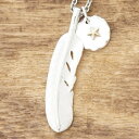 amp japan(アンプジャパン)フェザー ネックレス メンズ レディースタタキ プレート スターシルバー 925 ステンレス チェーンハンドメイド ジュエリ...