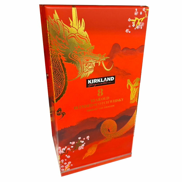 【 コストコ 】カークランドシグネチャー ブレンデットスコッチウイスキー 8年熟成 1L