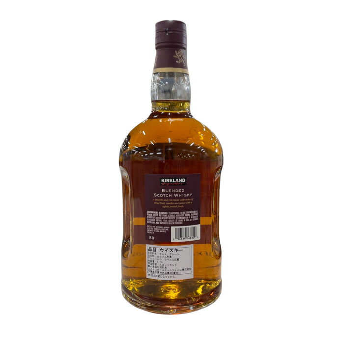 【 コストコ 】カークランド シグネチャー スコッチ ウイスキー 3年熟成 1750ml