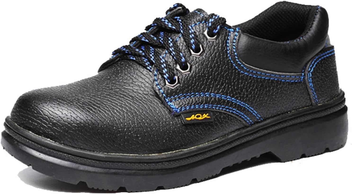楽天GOTO funny 楽天市場店安全靴 メンズ 作業靴 防刺 男性用 鋼先芯 防滑 通気性 セーフティーシューズ 工事 ブラック 耐摩耗 本革レザー 軽量 耐水 疲れない 静電気防止 ワークマン 建築現場 労働保険靴 作業用 アウト