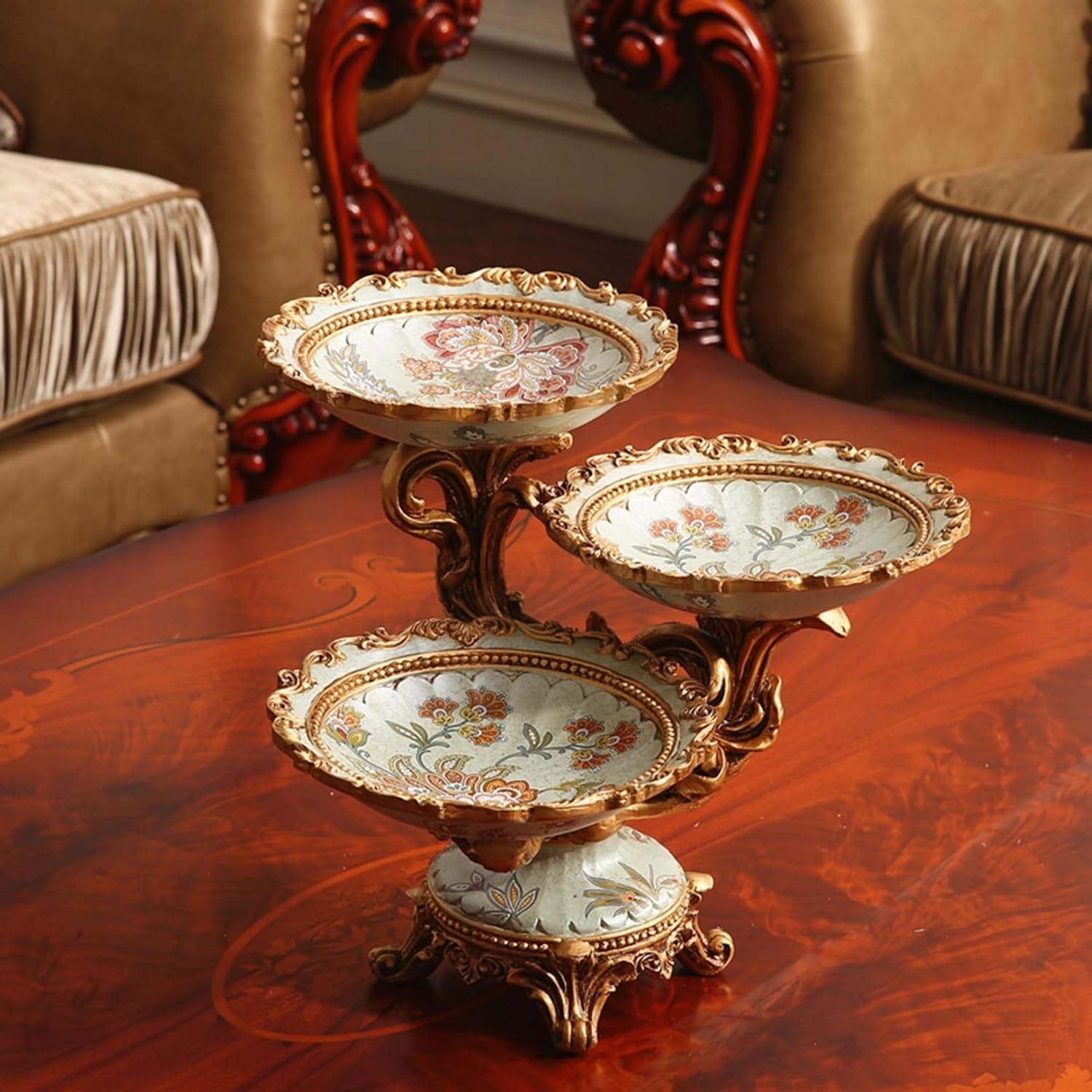 フルーツプレート 西洋風ケーキスタンド ケーキ台 台座付き 樹脂製 スナック表示板 果物皿 アフタヌーンティースタンド 食器 ケーキ台 フルーツバスケット 果物収納 フードプレート インスタ映え 宴会