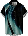 アロハシャツ メンズ 半袖 大きいサイズ 5XL 夏 涼しい シャツ ファッション 綿 シャツ ゆったり シャツ ボタン ポロシャツ 旅行 プリントtシャツ カ...