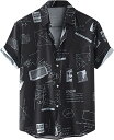 シャツ メンズ 薄手 半袖 アロハシャツ 通気 速乾 プリントシャツ ハワイアンシャツ ビーチシャツ おおきいサイズ 半袖tシャツ 柔らかい ファッション 夏服...
