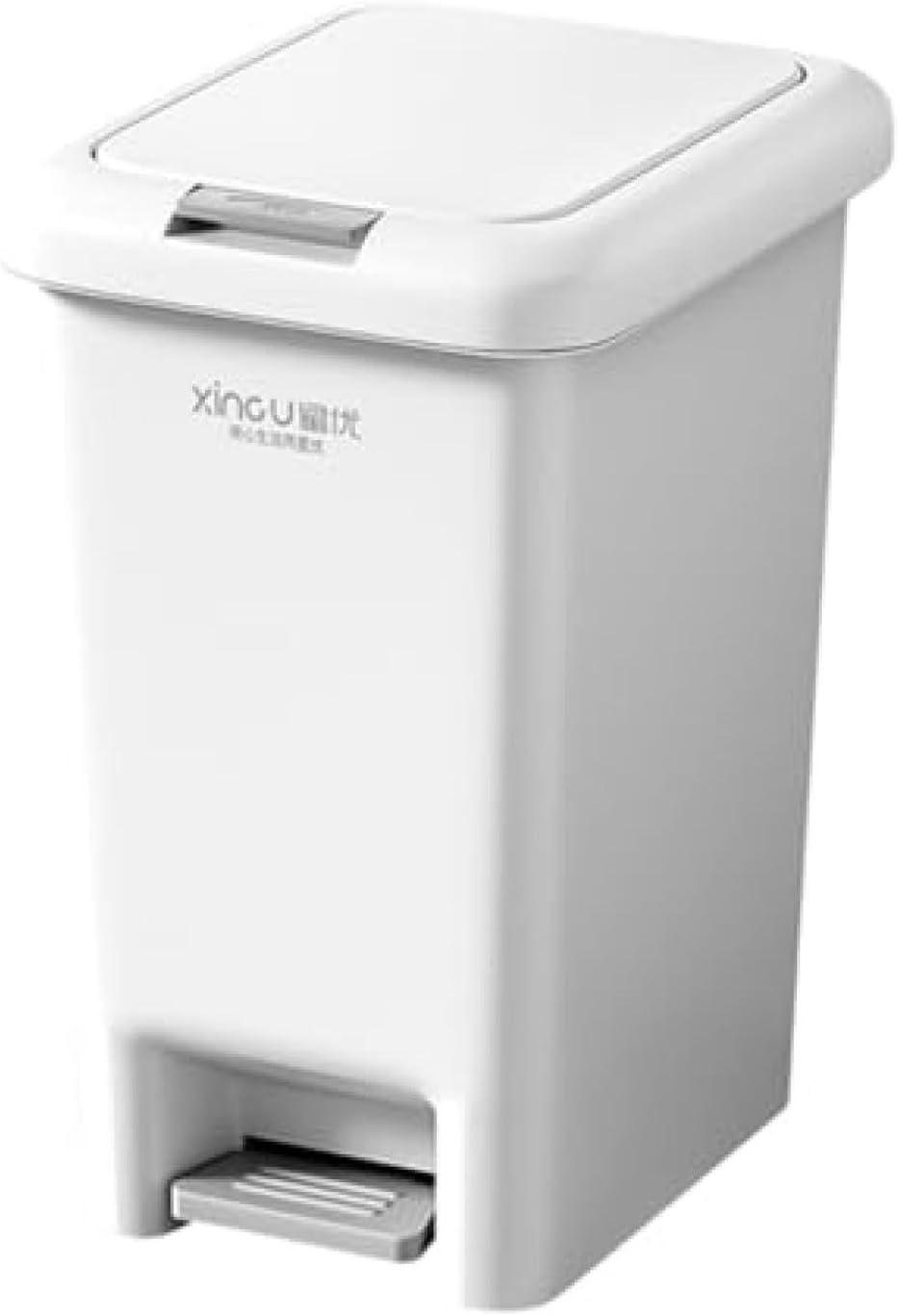 ゴミ箱 モノトーン シンプル おしゃれ 可愛い 臭気防止 分別 プッシュ式 ホワイト 分別ゴミ箱 ペール ふた付き ペダル式ゴミ箱 キャスター付き 蓋 オフィス プラスチック 可愛い ゴミ袋が見えない