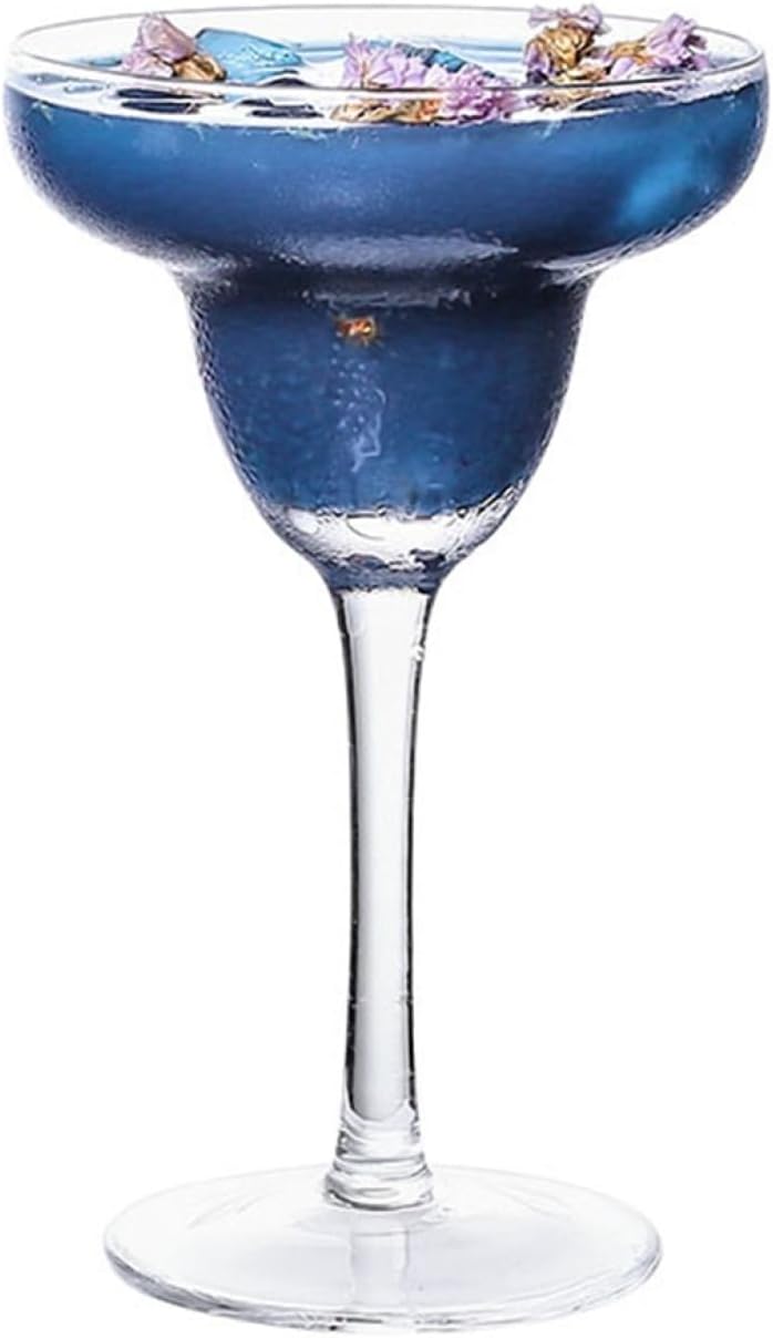 マルガリータグラス クリスタルガラス ゴブレット 180ml マティーニグラス マティーニカップ シャンパングラス 赤ワイン/白ワイン ウイスキー デザート 飲み スホーム ドリンク ワイングラス ワ