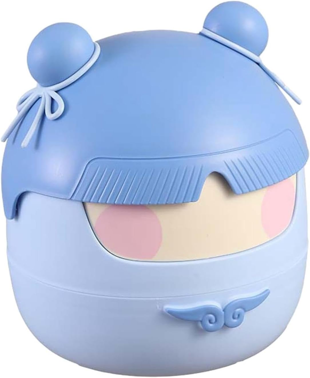 ミニゴミ箱、ドレッシングテーブル用小型ゴミ箱、ゴミ箱フリップカバーゴミ箱、バスルームテーブル用デ..