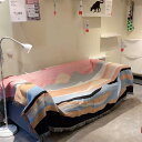 北欧 ソファカバー カラー マルチカバー 長方形 シンプル 1人掛け 180*340cm 四季適用 防塵 防汚 ソファ保護 洗える ソファーシーツ キズ防止 カウチクロス 肩掛け ベッドとも適用 絨毯