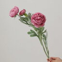 牡丹 造花 枯れない花 アートフラワー 深桃色 1本 花 インテリア フェイク プレゼント ギフト 卒業式 誕生日 ウェディング 飾り 撮影道具 転居 バレンタインデー 撮影 美術館 ホーム 庭園 キ