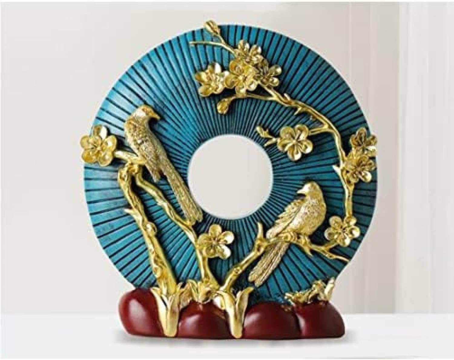 運気アップ 風水 開運 幸運 平安ボタン インテリア クリスタル 置物 ホームデコレーション アート装飾 ギフト プレゼント 中国風 アート装飾 引越し祝い 風水置物 店舗装飾 ゴールド お守り ダイ