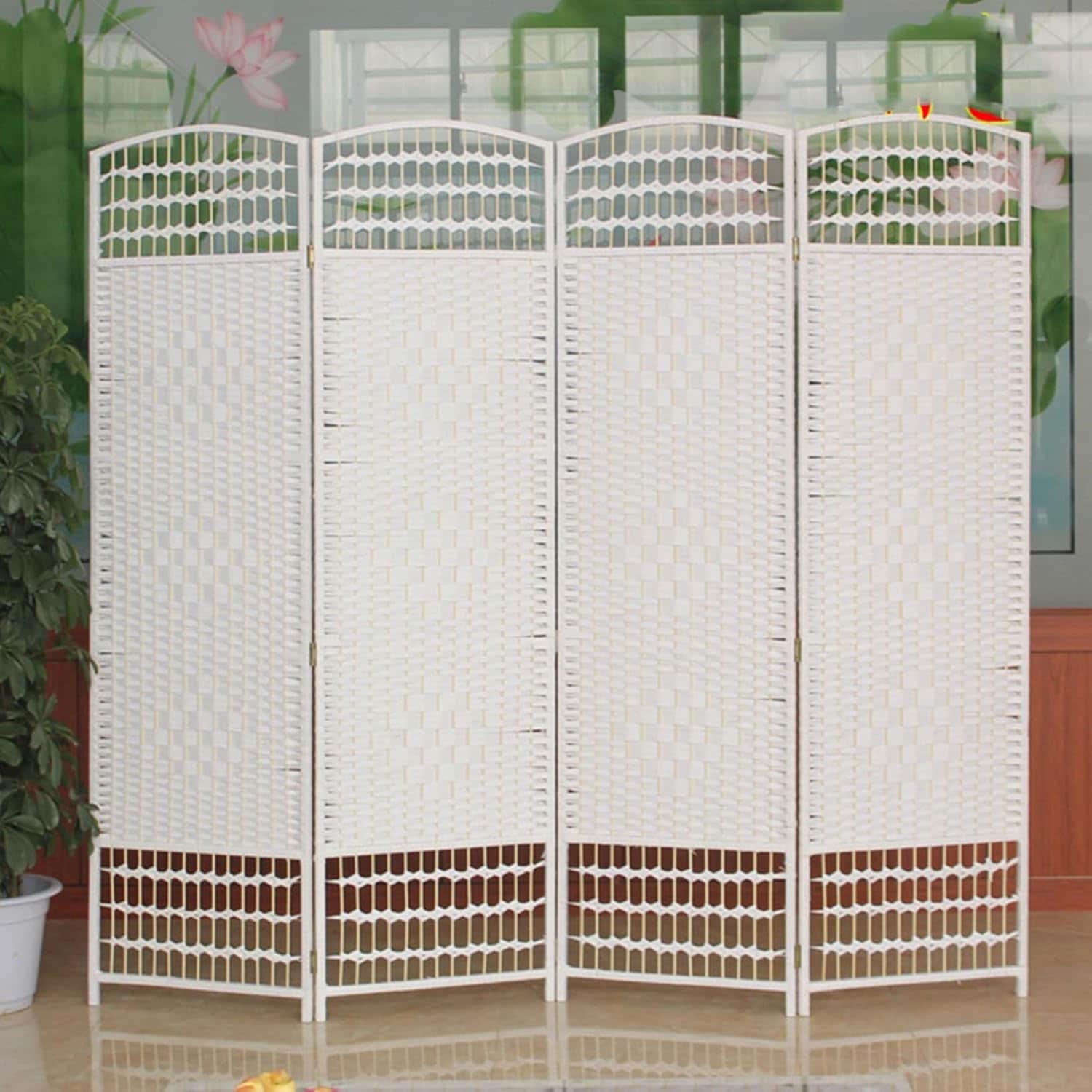 衝立 屏風 タイプ3 パーテーション 和風 ハイタイプ 4連 高さ150/170/180cm パーティション 150*40*4 ついたて 折りたたみ 間仕切り インテリアリビング 折り畳み 仕切り シ