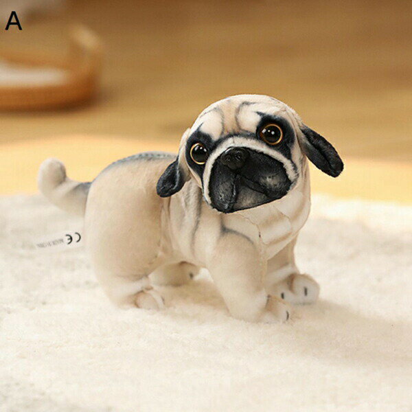 Dog - 購入15％-30%OFF ぬいぐるみ 犬 小さい リアル 抱き枕 本物そっくり おもちゃ キッズ 子供 友達 誕生日 クリスマス 新年 プレゼント 贈り物 寝添え 部屋飾り 撮影道具 もちもち ふわふわ 可愛い 萌え萌え 癒し