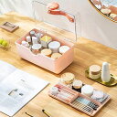 化粧品収納ボックス 防水防塵化粧品収納ボックス 蓋付き フルオープンメイクアップディスプレイボックス スキンケアボックス