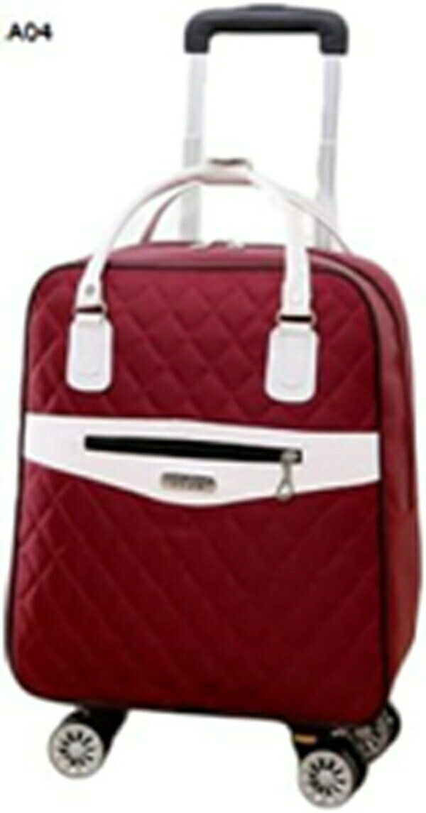 購入25％OFF トロリーバッグ 大容量 キャリーオンバッグ ナイロン 防水 4輪 キャスター付き トラベルバ..