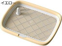 購入25%OFF 犬トイレトレー ワイド メッシュ 犬用トイレ 壁付き ペットトイレ マーキング柱付き ペットトイレトレー 大型犬 小型犬 はみ出し防止 犬用トイレトイレトレー ペット用品 訓練しやすい お手入れ簡単 漏れ防止 イエロー 65x50x6cm