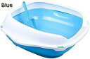 購入25%OFF 猫用トイレ本体 36*35*15cm ペット用品 小動物 ウサギ 子犬 犬用ペット用トイレ簡単にきれいな 軽量 猫用トイレ オープン ふるいにかける リターパン