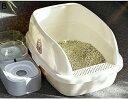購入15%-30%OFF 猫用トイレ 本体 オープントップの猫用トイレ 47*64*28cm トレイ 猫用トイレボックス エンクロージャーは掃除が簡単 ハイサイド 耐久性 ウサギ用の猫用トイレ猫用品 Bスコップ