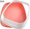 購入15%-30%OFF 猫用トイレ本体 46*35.5*11.5cm ペット用品 オープンフードや動物 ウサギ 子犬 小型犬用ごみスコップでペットのトイレ猫のトイレのパン