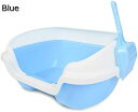 購入15%-30%OFF 猫用砂箱ペット用品 ペット犬のトイレ便器猫用トイレ猫犬トレイテディアンチスプラッシュトワレ子犬猫屋内ホームプラスチックサンドボックスペット猫用トイレ 猫トイレ用品トイレ本体 40*30*20cm