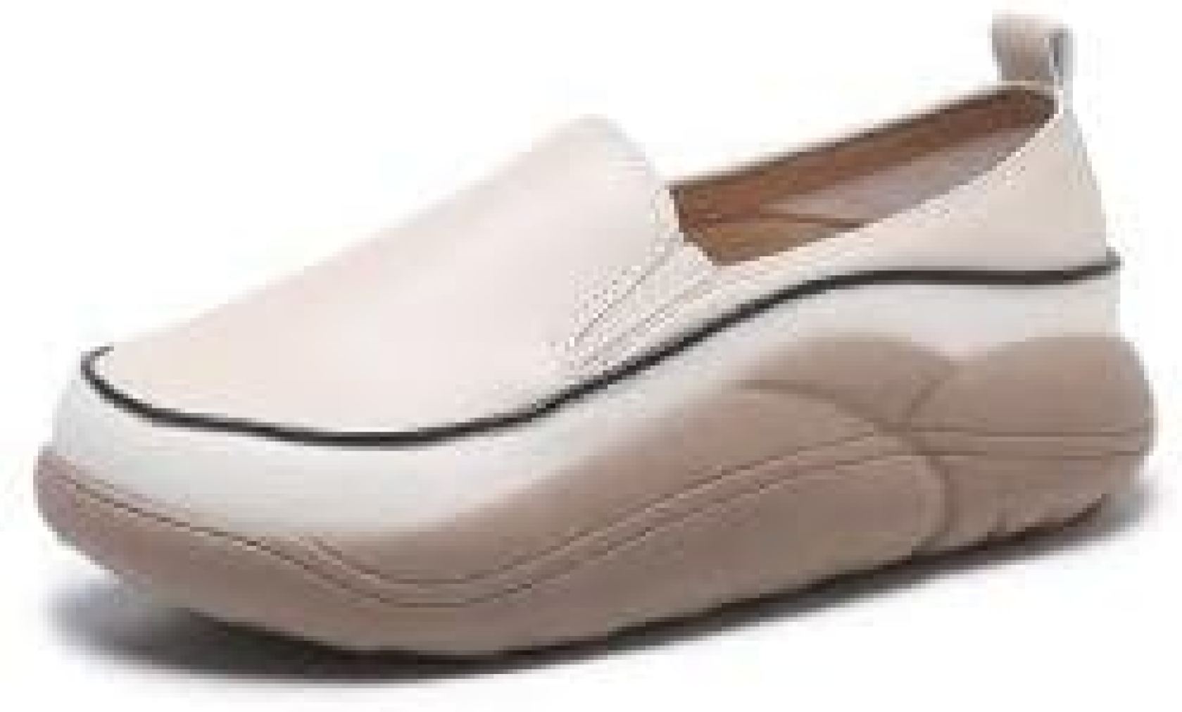 ウンドトゥ透かし彫りローファー 厚底怠惰な靴スニーカー ウェッジスニーカー インソール ローヒール レディース PU 厚底スニーカ