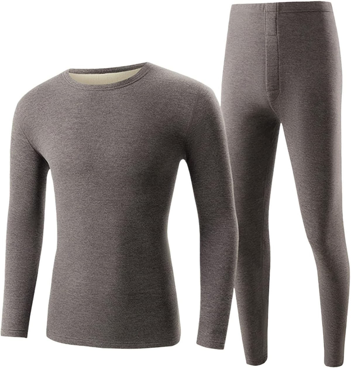 あったかインナー メンズ 防寒肌着 吸湿保温 伸縮性 秋 冬用 上下セット 極暖インナー 防寒インナー 丸首 長袖シャツ インナー