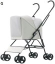 購入15%-30%OFF ペット用ベビーカー 軽量ペットベビーカー お出かけ用 小型ペットベビーカー オールインワン 設置不要でサッと片付けられる 犬 バギー