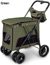 購入15%-30%OFF 中大型犬用ペット犬用ベビーカー、大型犬用乳母車ベビーカーペット猫用ベビーカー ツイン以上用、4輪犬用ベビーカー トラベルキャリア 猫、...