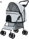 購入15%-30%OFF ペットバギー ペットカート ベビーカー バギー 犬 猫 多頭 ペット用ベビーカー 犬用ベビーカー 折りたたみ式ペット用ベビーカー 簡単...