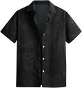 7分袖 メンズ シャツ 折り返し ロールアップ 5分袖 レギュラーカラー とろみ しゃつ 人気 半袖&七分袖 shirt for men カジュアル 夏服 大き...