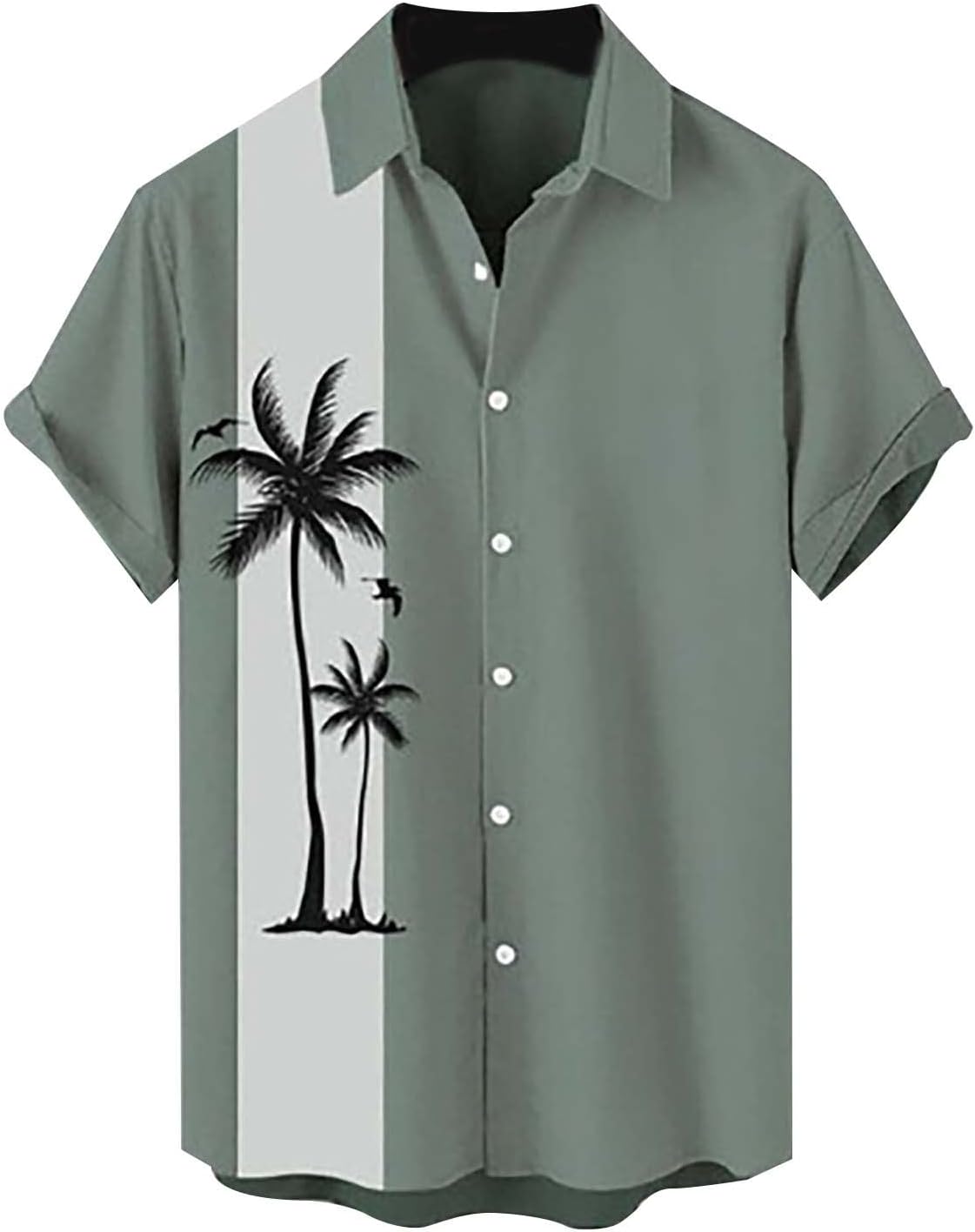 通気性柄シャツ プリント アロハシャツ メンズ 開襟シャツ 半袖 花柄シャツ ハワイ風 ラペル 薄手 通気..