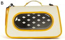購入15%-30%OFF ペット キャリーバッグ 猫用 犬用 リュック メッシュ窓 ショルダー 大型猫用・小型犬・うさぎ用 手提げキャリーバッグ 通気性 臭気がない 広々空間 お出かけ 旅行 通院 41*24.5*23cm 電車移動 B 軽量 キャンピング 災害避難用