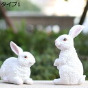 購入15%-30%OFF ガーデニング 置物 バニー オーナメント おしゃれ かわいい ガーデン 雑貨 グッズ 動物 うさぎ 北欧 ガーデン 庭飾り インテリア F ウサギ おきもの 園芸 兎 庭 ガーデンオブジェ 置き物 室内飾り うさぎ置物 癒し プレゼント お祝い タイプ