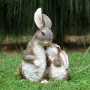 購入15%-30%OFF 庭に置く動物の置物 現実的 ウサギ 置物 兎のオブジェ リアル ウサギの彫刻 耐高温性 F うさぎ タイプ 置き物 可愛い 農場 樹脂製 耐食性 防水 オーナメント ガーデニング置物 ガーデン 兎 樹脂工芸品 風景 池 兎の彫像 庭の装飾