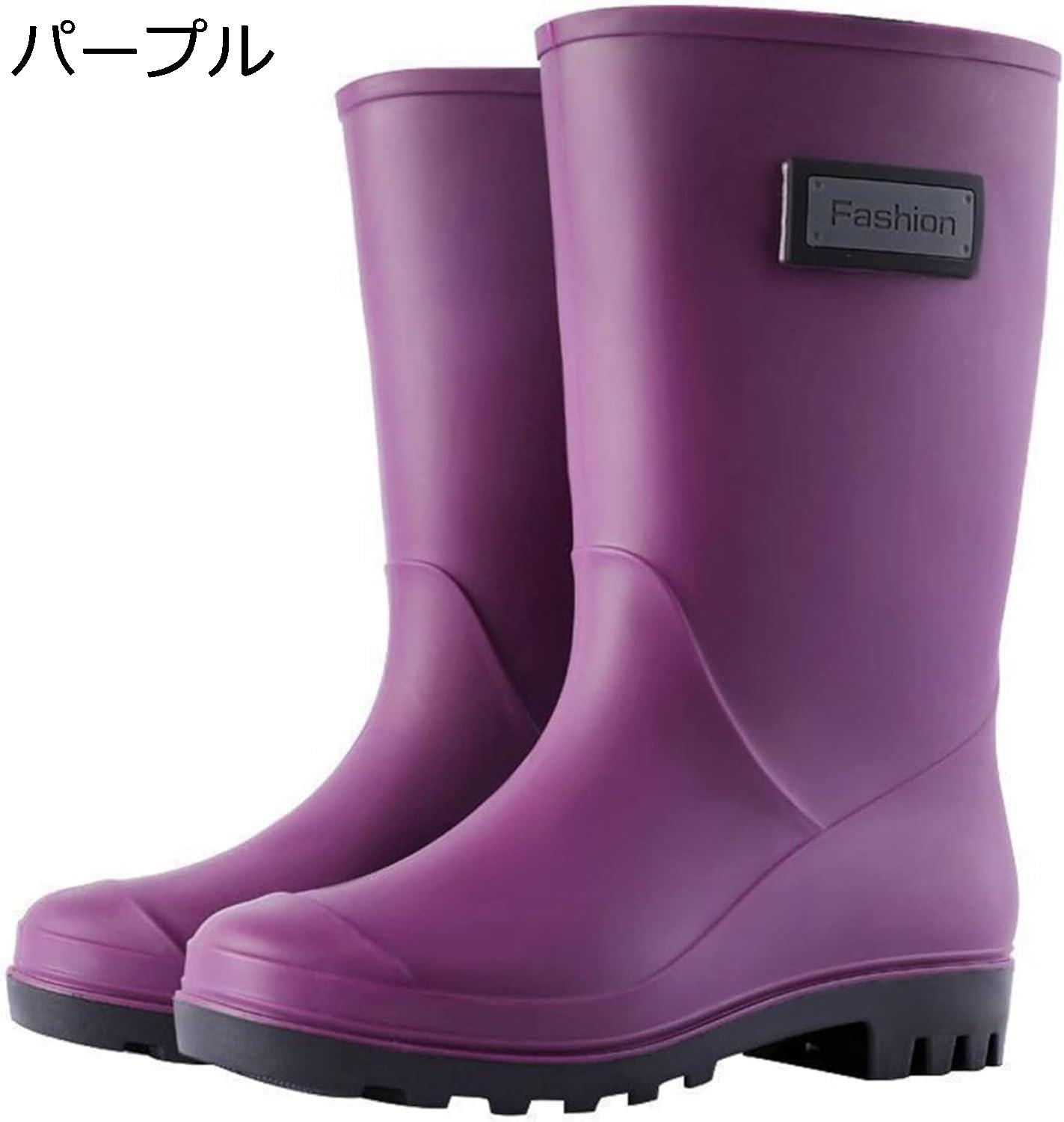 レインブーツ レディース レインシューズ ボア付き あったか ロング 丈 防寒 防水 長靴 雨 雨靴 スノーブーツ 2WAY おしゃれ ブーツ レディース ブーツ 防滑 ロングブーツ アウトドア 作業靴 秋冬用 保温 釣り