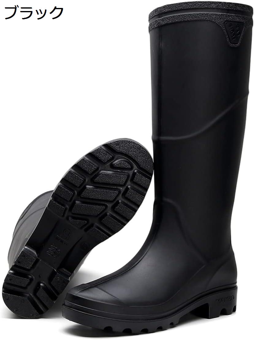 購入15％-30%OFF エンジニア レインブーツ メンズ ロング 防水 おしゃれ 長靴 レインシューズ 黒 スノーブーツ メンズ 防滑 ラバーブーツ メンズ アウトドア 雨 エンジニアブーツ 防水 メンズ ブラック かっこいい ガーデニングレインブーツ