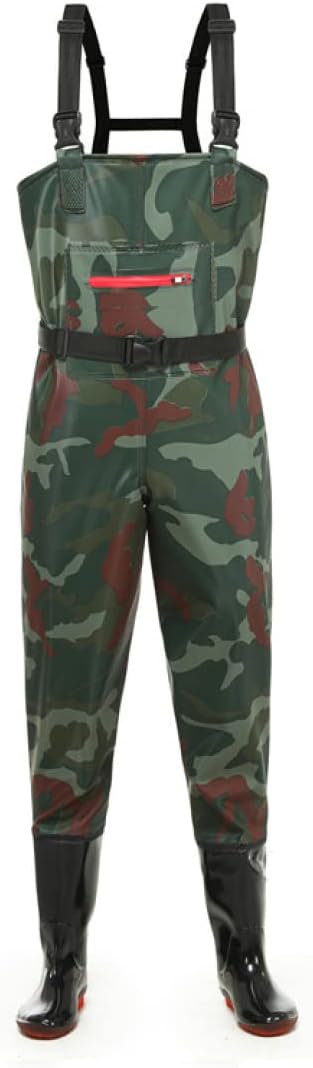 ウェーダー 釣り 防水 チェストハイ スーツ 胴長 長靴 ラジアルソール ポケット付 簡単着脱 渓流 海 田..