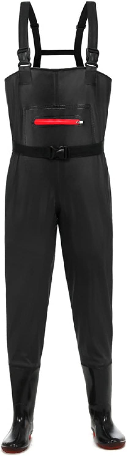 ウェーダー 釣り 防水 チェストハイ スーツ 胴長 長靴 ラジアルソール ポケット付 簡単着脱 渓流 海 田..