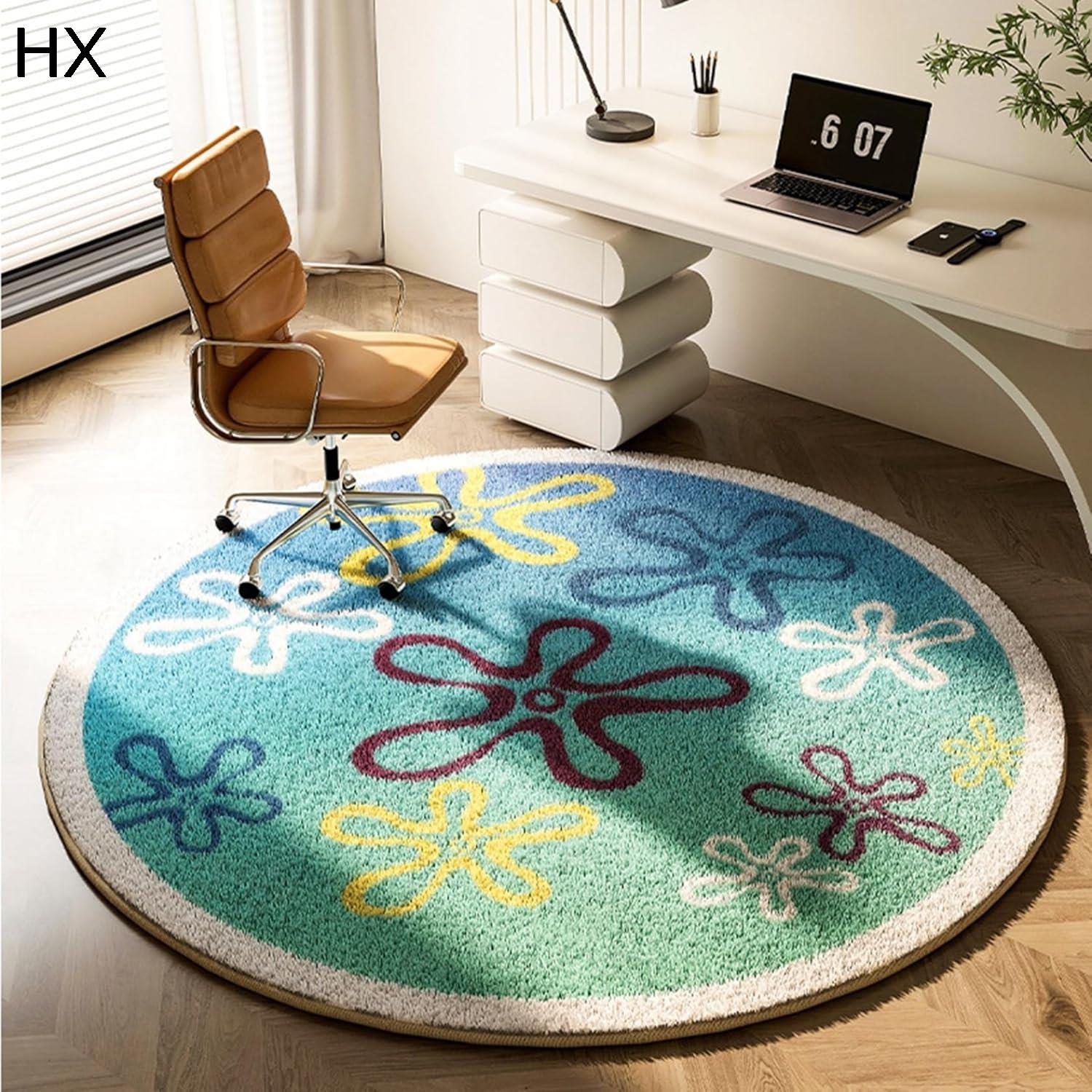 購入15％-30%OFF カーペット 丸い絨毯 洗える 短毛カーペット 直径60cm 円形マット 防音効果 滑り止め サラサラ 丸洗い 大きめ コンパクト 手触りいい ファッション 耐磨耗 遮音性 ホテル 居間 民泊 室内用 四季通用