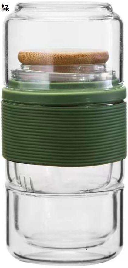 購入15％-30%OFF 茶器セット 旅行ティーセット ガラスティーポットセット 茶具セット ティーカップ 急須 湯呑み 和風 コンパクト 軽量 上品 携帯用 旅行 車用 お出かけ用 2人用