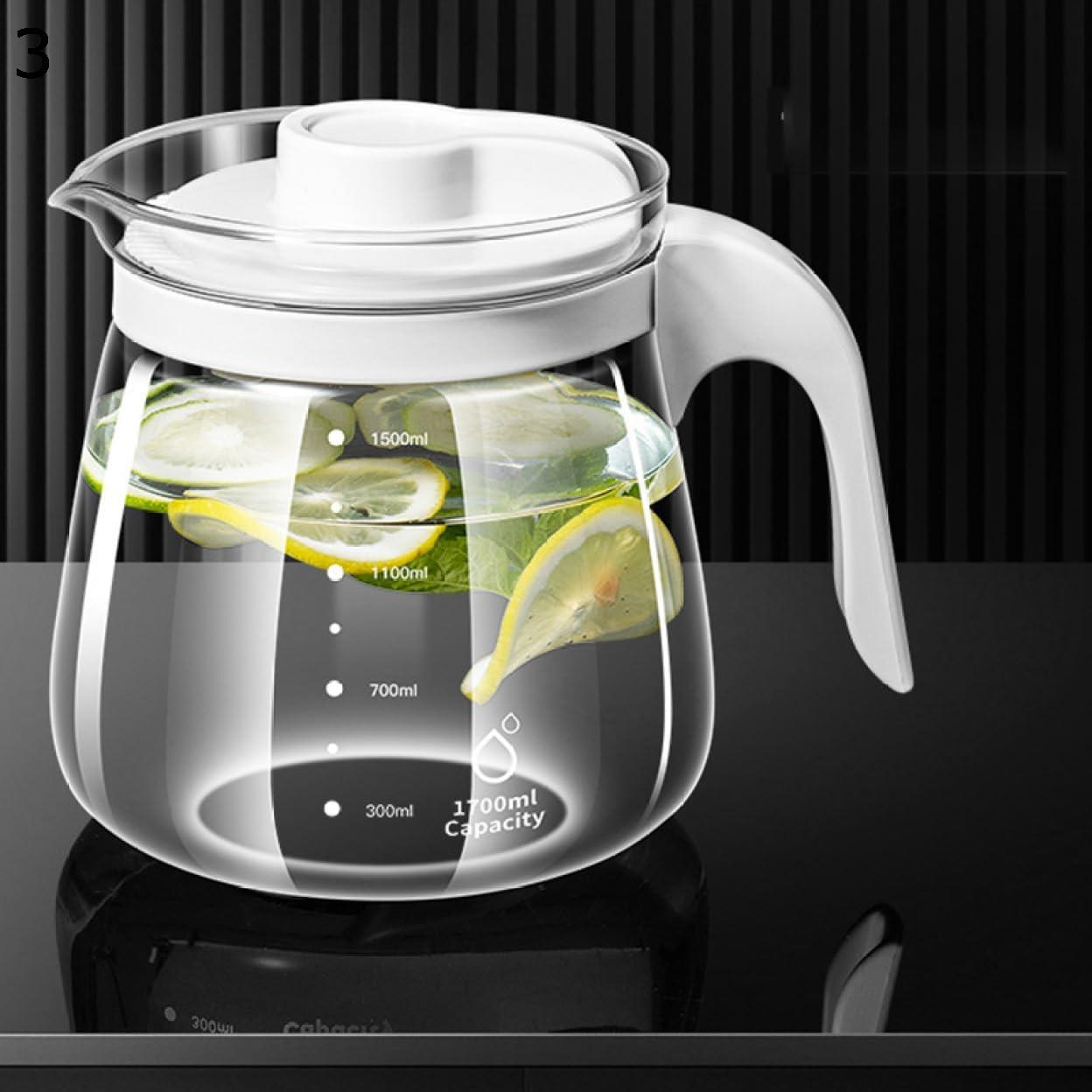 ティーポット 耐熱ガラス 不直火用 耐熱温度差 急須 クリアガラス リーフ おしゃれ 可愛い 喫茶店 カフェ ホテル バンケット ガラス 工芸茶 紅茶 インテリア雑貨 水筒 透明 サングリア リーフポット 茶こし付き 新生活