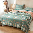 購入15%-30%OFF リバーシブル 夏布団 ガーゼケット 四重ガーゼ キルトケット タオル地 肌に優しい タオルケット 綿100% 冷房対策 夏ふとん 薄掛...