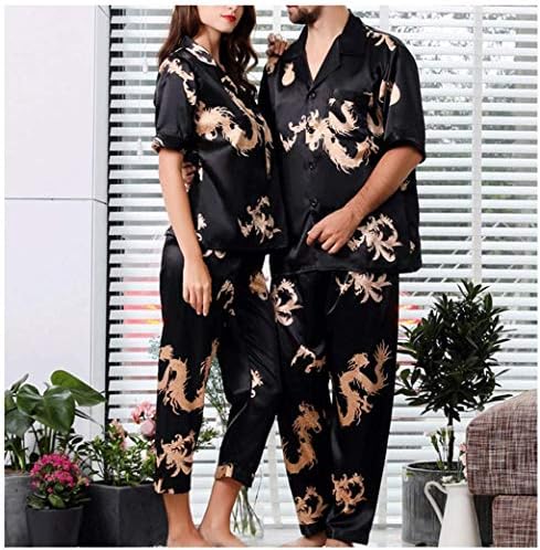 購入15％-30%OFF パジャマ 女性 Vネック 半袖 ルームウェア カップル 夏 ペアルック 半袖 部屋着 ペアパジャマ 男女セット おしゃれ 結婚プレゼント 恋人 夫婦