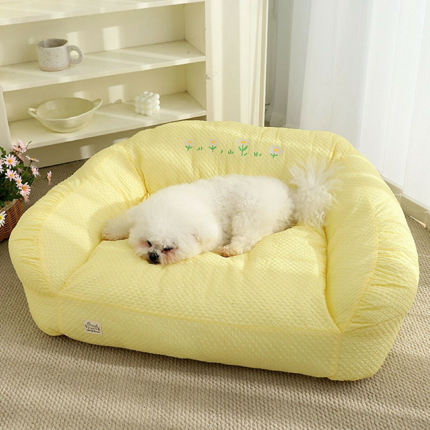 犬ベッド　夏用　猫ベッド　ペットソファー　ペットベッド　四季通用　小型犬　中型犬　ペット用品　防..