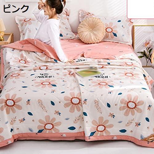 ガーゼケット ガーゼタオルケット 8重ガーゼ ハーフ 選べる2サイズ とろける やわらか ガーゼ生地 オールシーズン ふんわりボリューム 綿100％ ひざ掛け 昼寝ケット 夏 ソファーケット 寝汗吸収 おしゃれ 花柄 ピンク