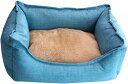 ペットベッド マット型 ペットハウス 犬猫用 室内用 暖かい クッション付き オールシーズン ふわふわ 屋根付き 猫用 おしゃれ 洗える 折りたたみ可 寝床 冷...