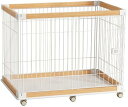 犬ケージ キャスター付き 97×66×78cm 犬用サークル 犬 ゲージ 小型犬 中型犬 子猫 犬 室内サークル 簡単組立 耐久性 移動やすい 犬 室内 犬ペッ...