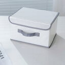 衣装ケース 衣類収納ボックス フタ付き 折りたたみ 収納BOX 大容量 衣類収納 多機能収納ケース 取っ手付き ふた付き おしゃれ 収納ケース 様式2 ストレージボックス 書類収納 26.5*20*1